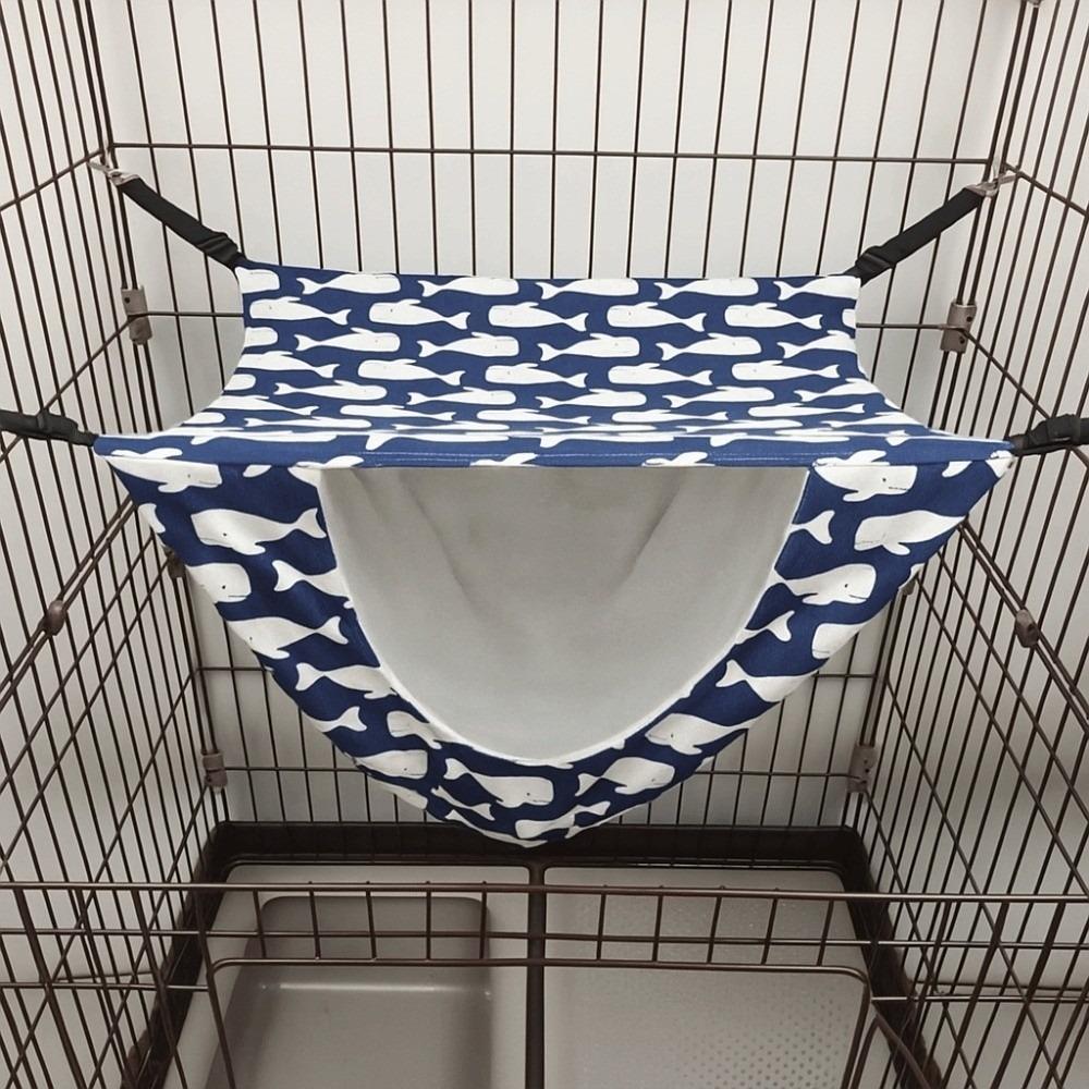 Breathable Kitten Swing Bed Sleeping House Cat Hanging Bed Cat Cage Hammock  Guinea Pig