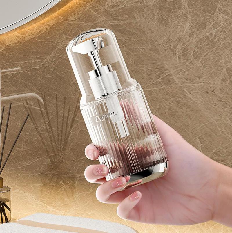 60/90/120Ml Liquid Soap Dispenser Bottle Empty Pump Refillable Bathroom Shampoo Bottles Liquid Container Shampoo Dispenser Decor