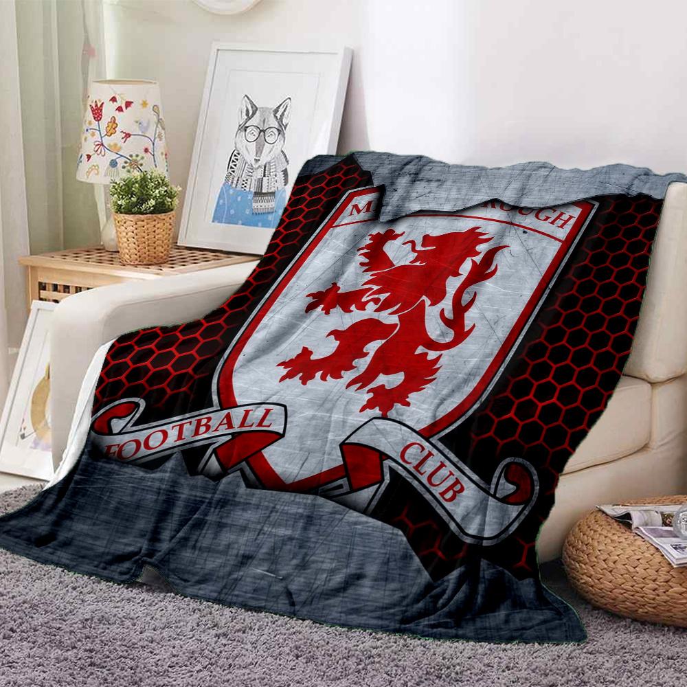 Middlesbrough Blanket, High quality Comfortable for All Seasons, Home Decor, Warmth and Comfort