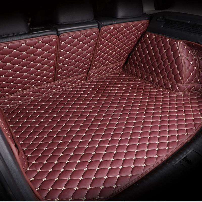 Komplett geschlossene Kofferraummatte für RENAULT ARKANA Kadjar Koleos MEGANE GRAN COUPE Duster Captur II Zoe R135, spezielle Heckklappenauflage