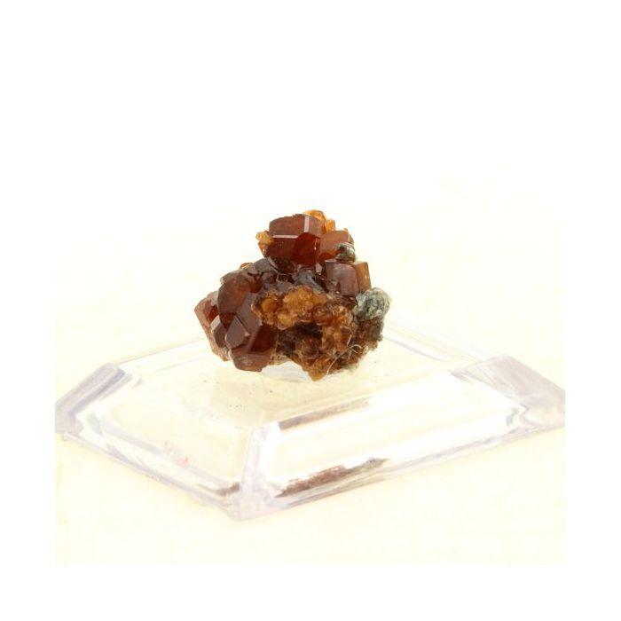 Pierre - ABIJOUX - Grenat Grossulaire - 32.0 ct - Rouge - Certificat d'authenticité