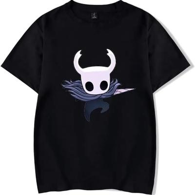 Hollow Knight T-shirt Heren Dames Ronde Hals Mode Korte Mouw Casual Zomer Top Tee