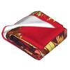 Demon Slayer Flame Hashira Kyojuro Rengoku Anime Blankets Flannel Throw Blanket for Couch Bedding Outdoor Throws Bedspread Quilt