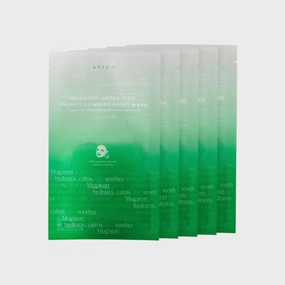 AXIS WI 61% Mugwort Green Vital Energy Complex Sheet Mask 5ea
