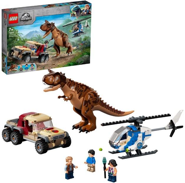 

LEGO Jurassic World 76941 Погоня за динозавром Карнотавром