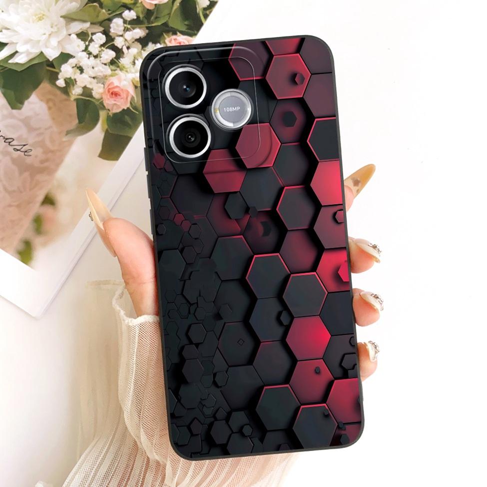 For Honor 600 Lite 5G Casing Cover Silicone Luxury Fashion Kawaii Cute Painted Shockproof Phone Case For Honor LNA-NX1