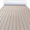 2400*300*5mm EVA Foam Boat Decking Sheet Mat Yacht Motorboat Anti Slip Vehicle Self-adhesive Marine Faux Teak Deck Flooring Pad