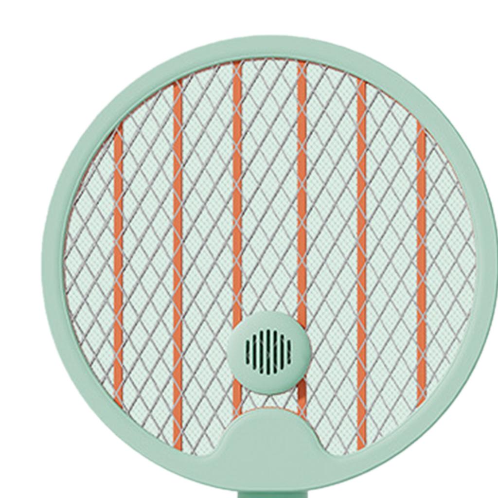 Elektrisk flugsmälla racket 4 i 1 automatisk bärbar handhållen elektrisk flugracket sovrum bakgård