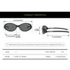New Oval Outdoor Sports Sunglasses Fashionable and Trendy UV-Protective Cycling Glasses Y2K Unisex Stylish Eyewear Shades UV400