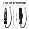 2pcs Motorcycle Led Turn Signals Light Directional Indicators Flashing Rear Tail Brake Flasher Light Stop Signal Light DRL Lamp
