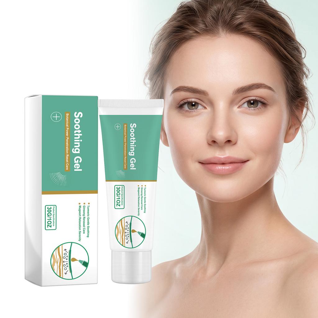 Botanical Soothing Gel Moisturizing Gentle Daily Care Portable 30ml