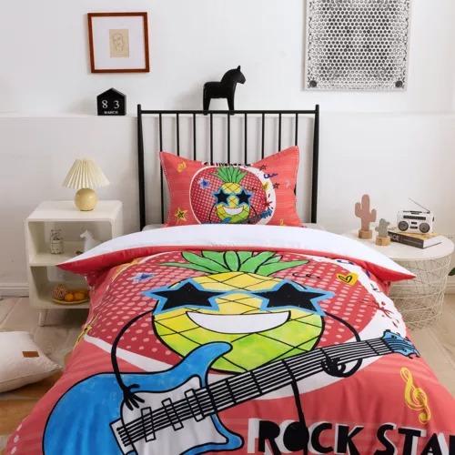 Comforter Pineapple Bed Decoration First Choice Gift Suitable For Children Boys Girls And Adults Soft Warm And Breathable