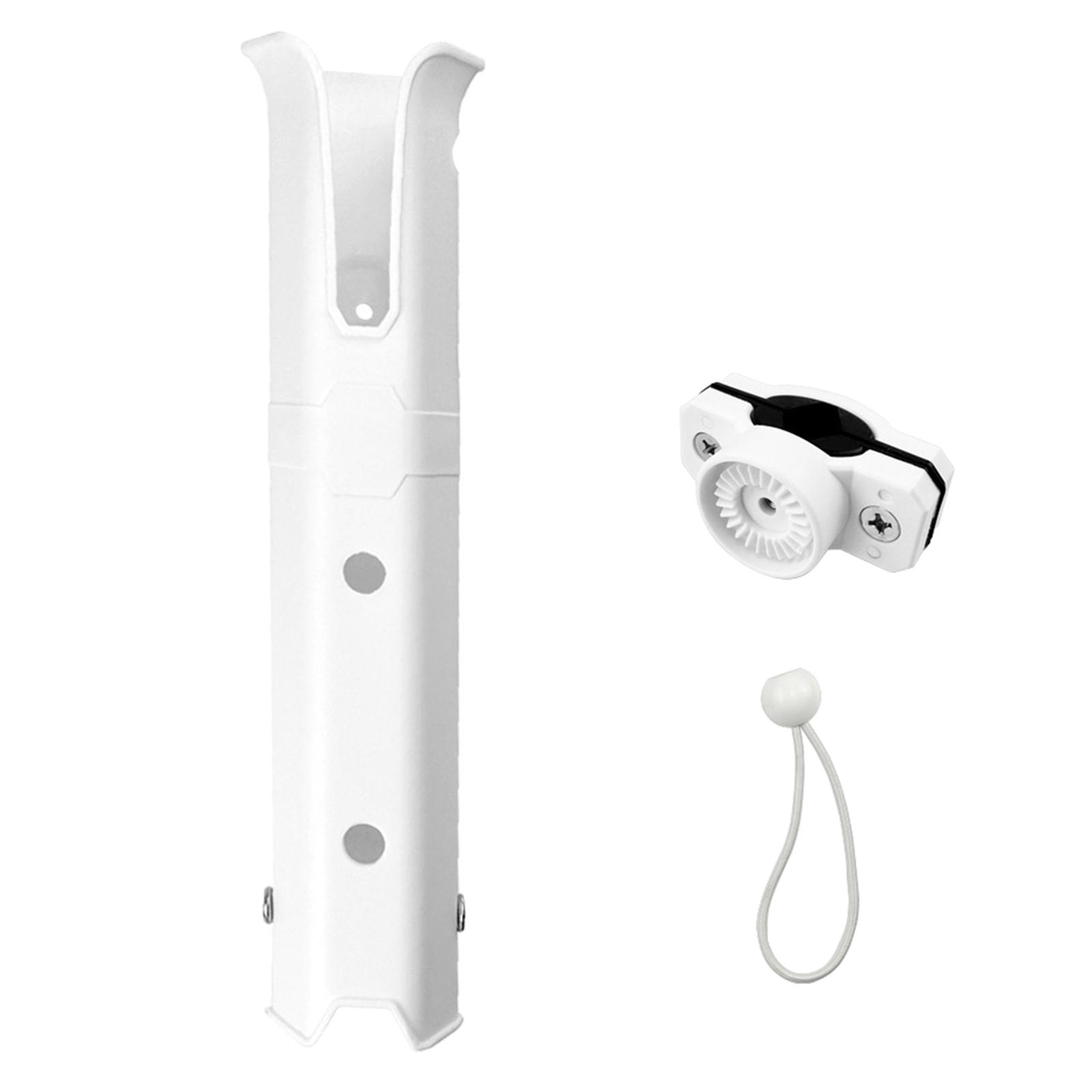 

Portable Plastic Fishing Rod Holder Replacement Spinning Fishing Rod Holders Racks Bracket for Outdoor Fishing белый