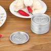 20Pcs Soda Can Pulling Ring Protector Cover Lid Aluminum Silver Color for Can Beverage