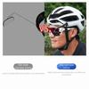 360 Rearview Bike Bicycle Cycling Riding Glasses Helmet Rearview Mirror  Riding Safety