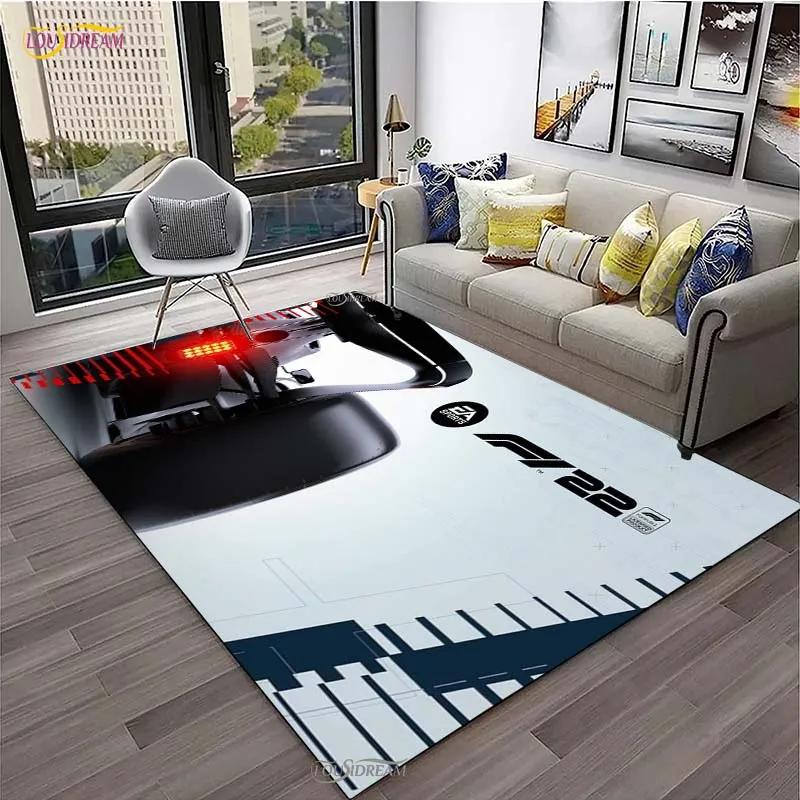 FIA F-Formula1 Světový Koberec do Obývacího Pokojí Ložnice Koberce Kuchyň Dětské Dveře Protiskluzové Podložky Narozeninový dárek Fotografické rekvizity Koberec