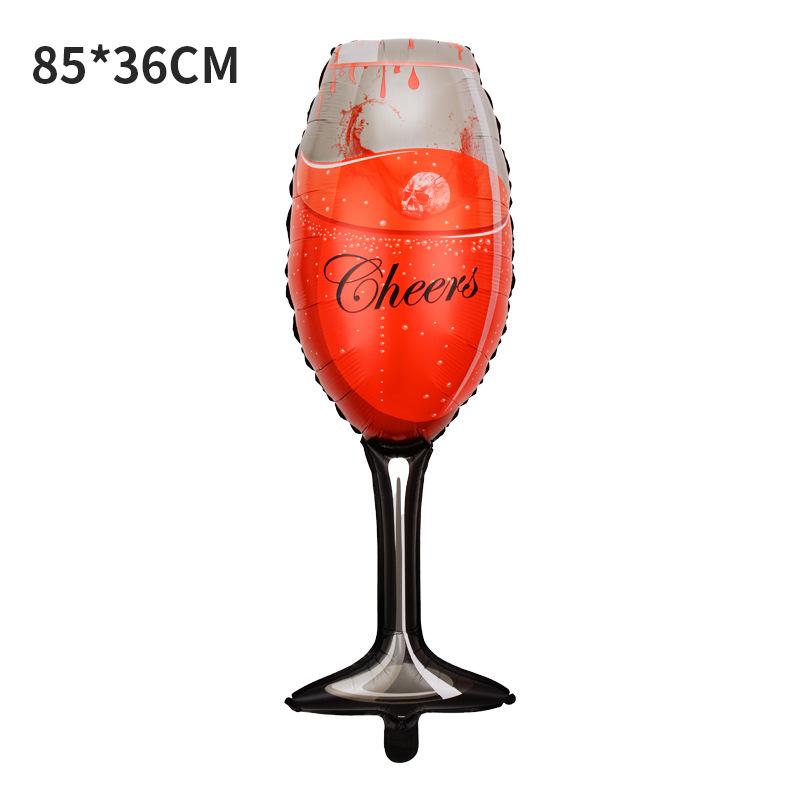 Halloween Party Aluminum Film Balloon Happy Halloween Happyhalloween Atmosphere Arrangement Alien