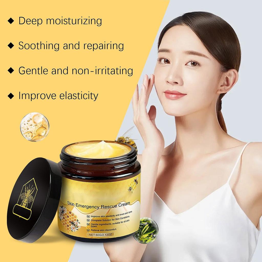 Pleťový krém zlepšuje suchou pleť, hydratuje a zvlhčuje a používá se pro každodenní masážní péči.