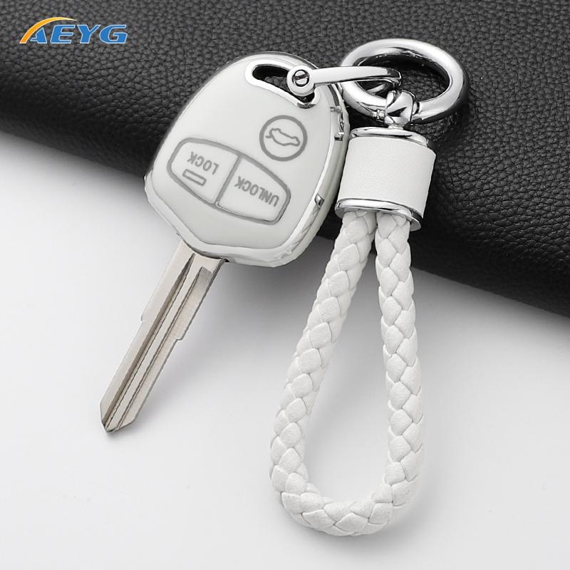 Soft Tpu Car Key Case Cover Shell For Mitsubishi Asx Mirage Montero Shogun L200 Colt Outlander Pajero Lancer Ex Auto Accessories