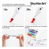 Shuttle Art Illustration Alcohol Twin Tip with Carrying Perfect for Coloring Art Adults Gift Markers, 24-Color Set, Brush-Type Markers, (Fine Tip),