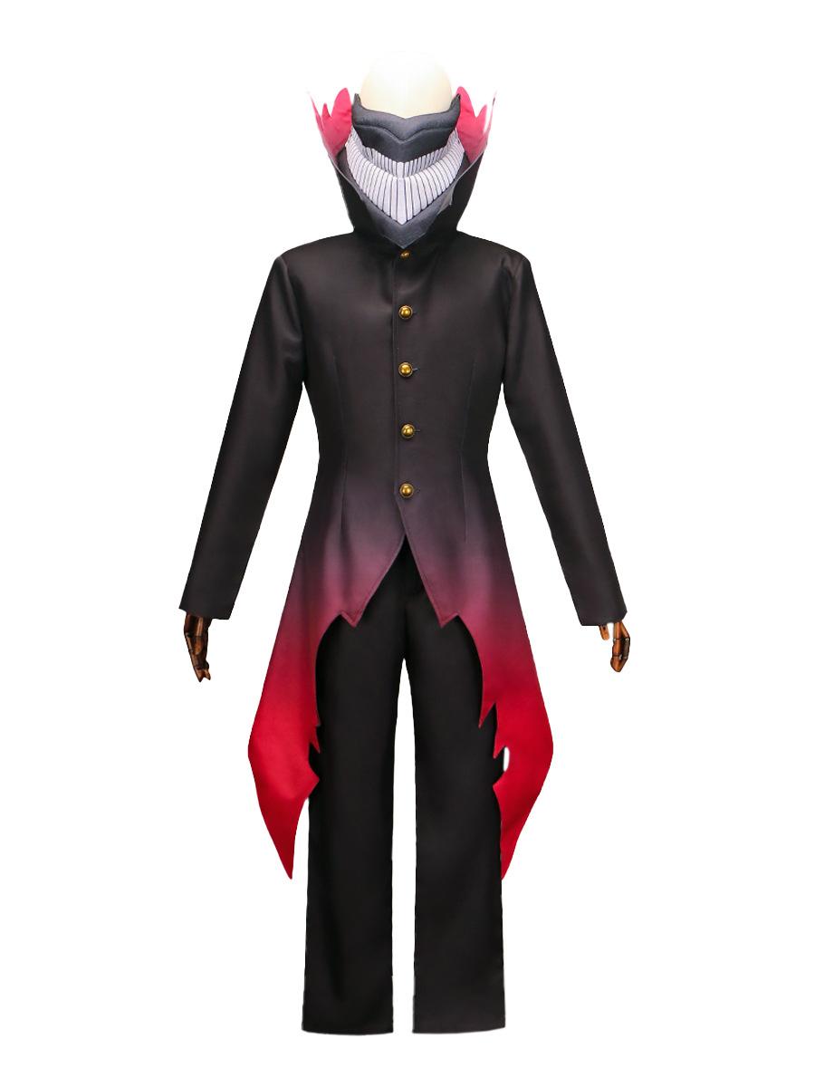 

Кен Такакура Кен Окарун Дандадан Костюм для косплея Режим Турбо Бабушка Плащ с высоким воротником Красный Черный Наряд Костюм для Хэллоуинской вечеринки 3XL 65-70kg бежевый