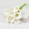 5/10Pcs Real Touch Calla Lily Artificial Flowers White Wedding Bouquet Bridal Shower Party Home Flower Decoration Fake Flower
