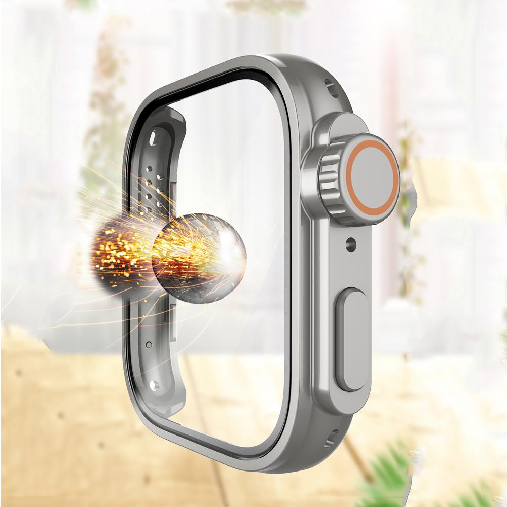 Change To Ultra Case for Huawei Watch Fit 3 Case Tempered Glass Screen Protector for Huawei Smartwatch Fit 3 Upgrade To Ultra 2