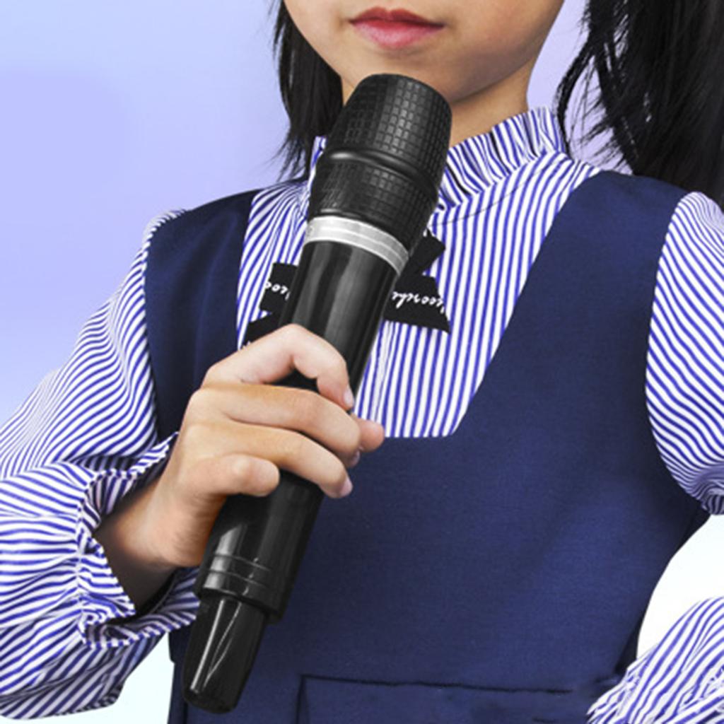 Mikrofone Kinder für Spielzeugmikrofone Requisiten Rollenspiel Party Spielzeug Requisiten Karaoke Erwachsene Fake-Mikrofone Kostüm
