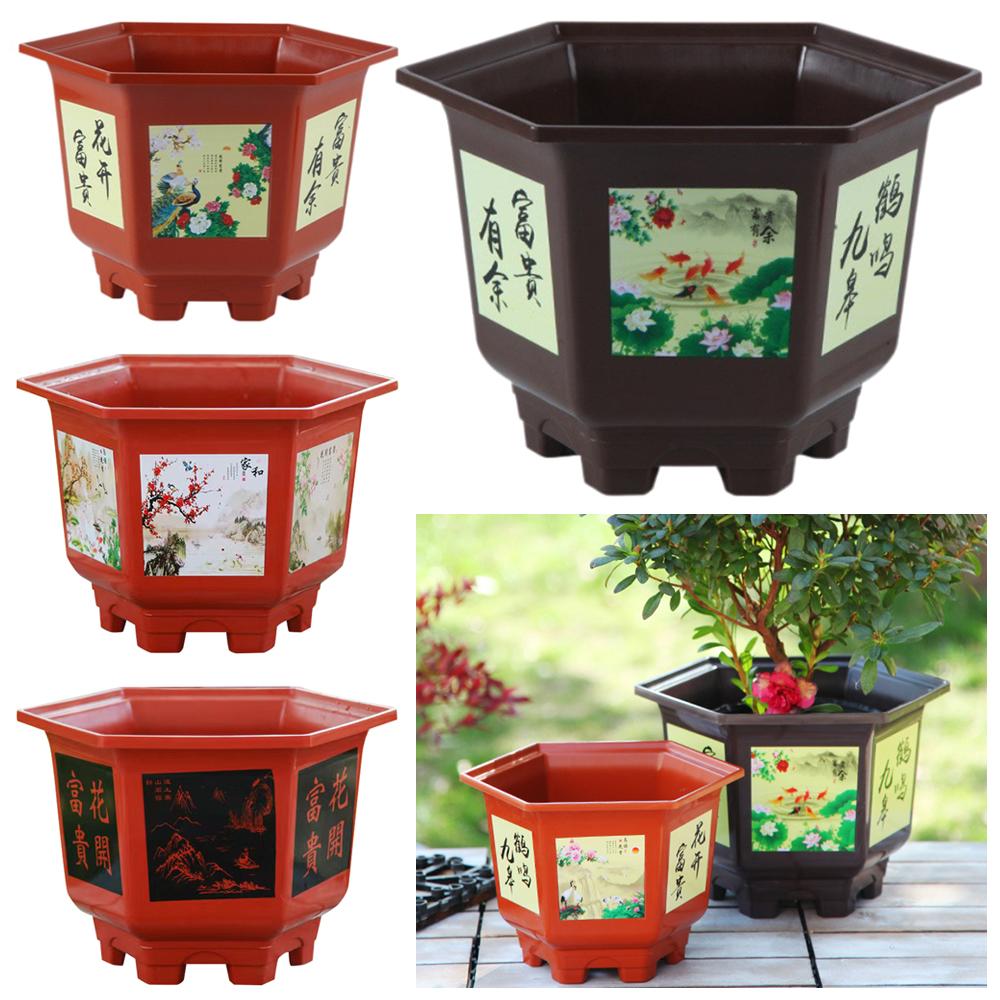 

Thickened Potted Bonsai Resin Water Planting Pots High-quality Flower Pot 1