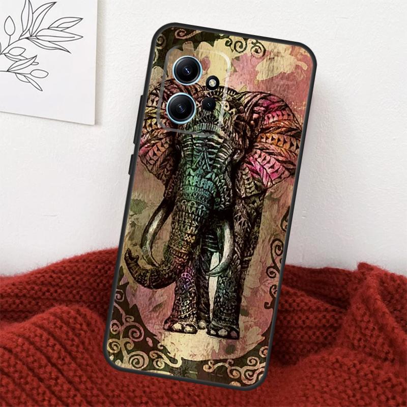 

Elephant Mandala Aztec Case For Xiaomi Redmi Note 13 9 10 11 12 14 15 Pro Plus Cover For Redmi 15 C 12C 13C 14C 10C Redmi Note 11 Pro