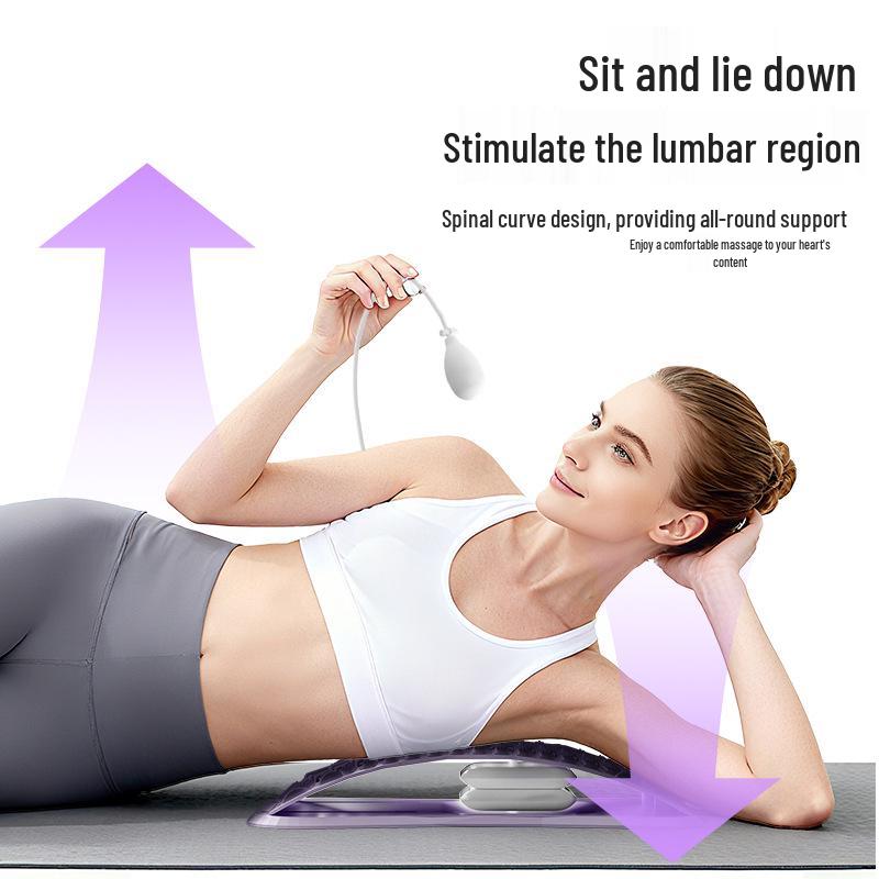 מתיחה ומחזק גב להקלה על כאבי מותניים ומאמן מתיחות יוגה