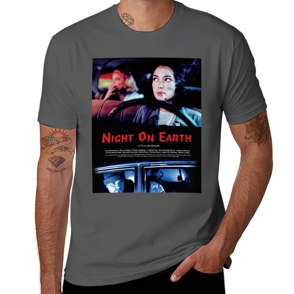 Night On Earth Tshirt Tough Fabric Work Tee