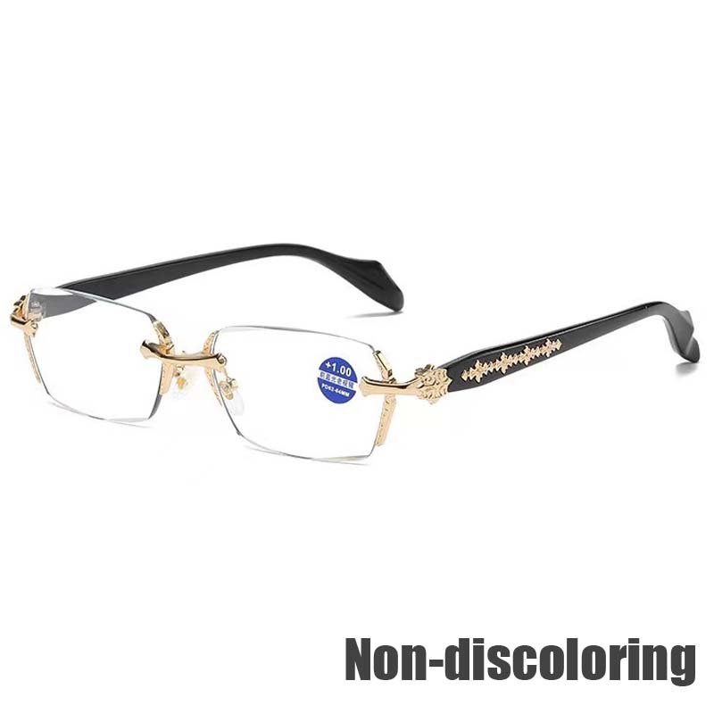 

Pochromic Glasses for Women Male Vintage Outdoor Color Changing Anti-UV Sunglasses Finished Presbyopia Eyewear 0 To +4.0 3.5