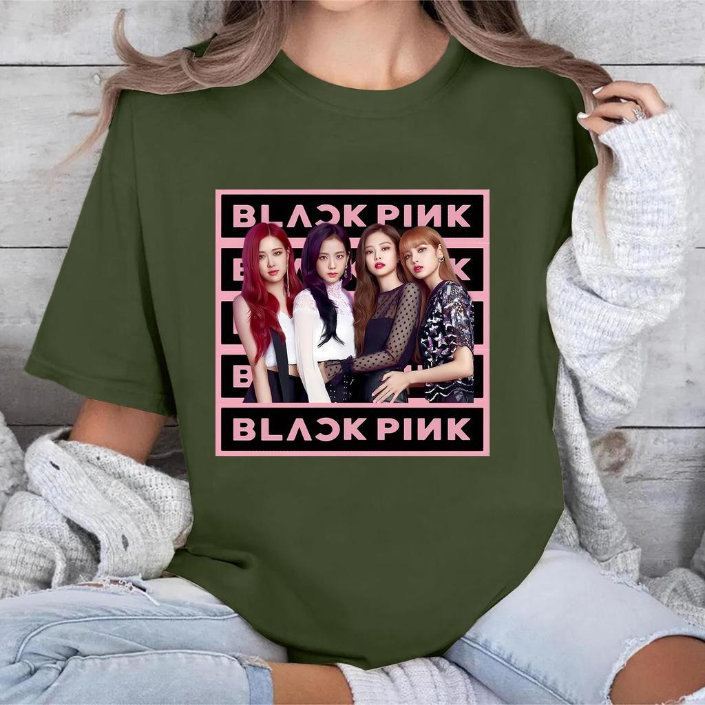 Women's Fashionable And Casual Long Sleeve Printed Short-Sleeved Top