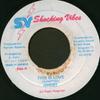 7inch Record GHOST 6  This Is Love NONE Shocking Vibes 1990 Jamaica Reggae Ska  Dub Used