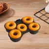 5 Hole Air Fryer Donut  Baking Pan No Stick Donut Making Tray Baling Tool Donut Mold  Home