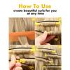 10pcs Perm Rods Set Create Natural Waves & Curls Hair Rollers Perfect For DIY Hairdressing & Styling Hair Tools, Hair Products For Barber Salon