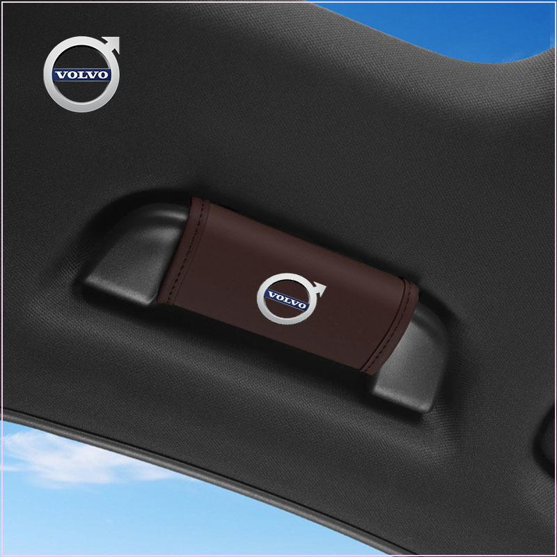 Car Leather Roof Handle Anti-Scratch Protector Mat Accessories for Volvo V40 V50 V60 V90 XC60 XC70 XC90 S40 S60 S70 S80 S90 Car Goods