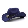Funny Party Hats Cowgirl Hat Leathers Band Ladies Cowboy Hats for Womens Fedora Western Cowgirl Hat Vintage