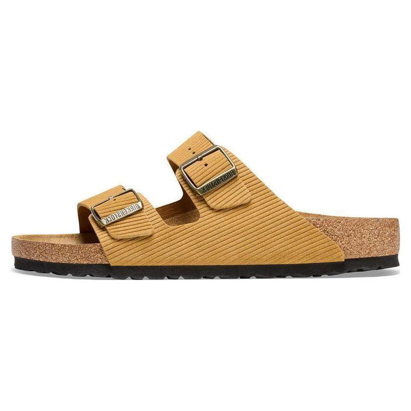 Birkenstock Arizona Embossed Corduroy Suede Cork Brown 1026104 36