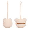 Silicone Pacifier Case Holder Travel Storage Pouch Accessories for Newborn Baby Boys Girls Bear Shape