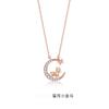 Chinese Twelve Zodiac Signs Pendant Necklace For Women Fashion Chinese Style Clavicle Chain