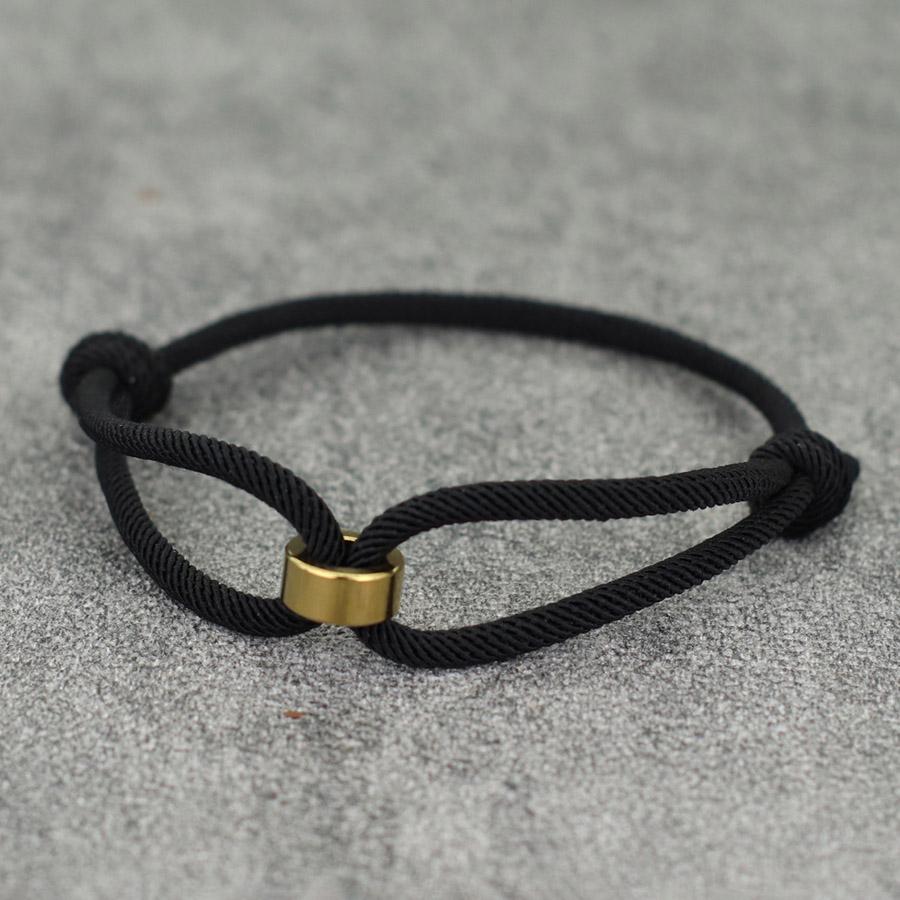 Minimalistisches Herren-Seilarmband, Mailänder Seil-Wickelarmband, 6 Farben, A-Klasse, 4 mm, handgefertigt, geflochtener Handschmuck, verstellbare Brazlets