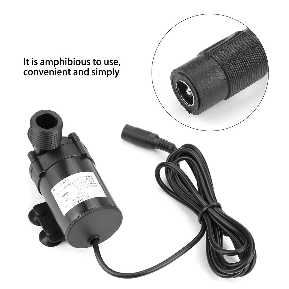 Mini DC Brushless Water Pump for Solar Water Heater 12V 0‑80 celsius