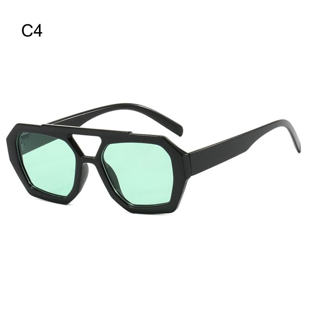 Retro Dobbeltbro Damesolbriller Stor Innfatning Leopard Brun Gradert Briller Mote Luksus Designer Solbriller Skygger