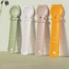 2pcs Cute Portable Cat Treat Spoons Stylish Easy To Operate Long Handle Lickable Wet Food Feeder for Cats Pet Feeding Supplies