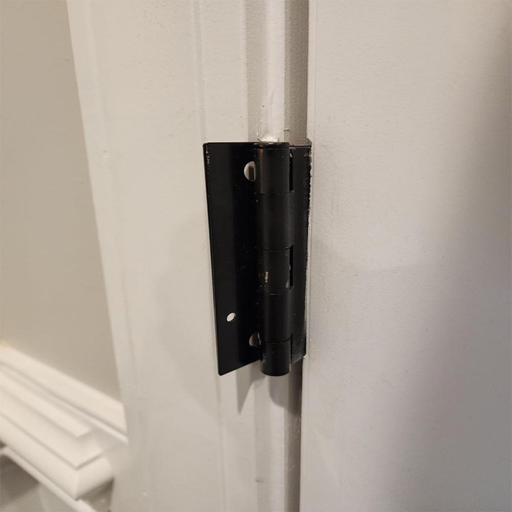 10 Pcs Stainless Steel Door Hinge Shims Engineered for Easy Insertion To Stabilize Door Hinges and Maintain Smooth Operation