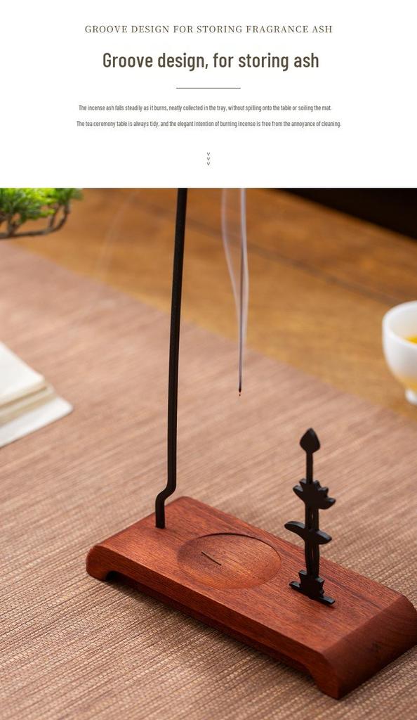 Creative Inverted Sandalwood & Agarwood Incense Burner Stand - Dao Ya Tea Incense Holder
