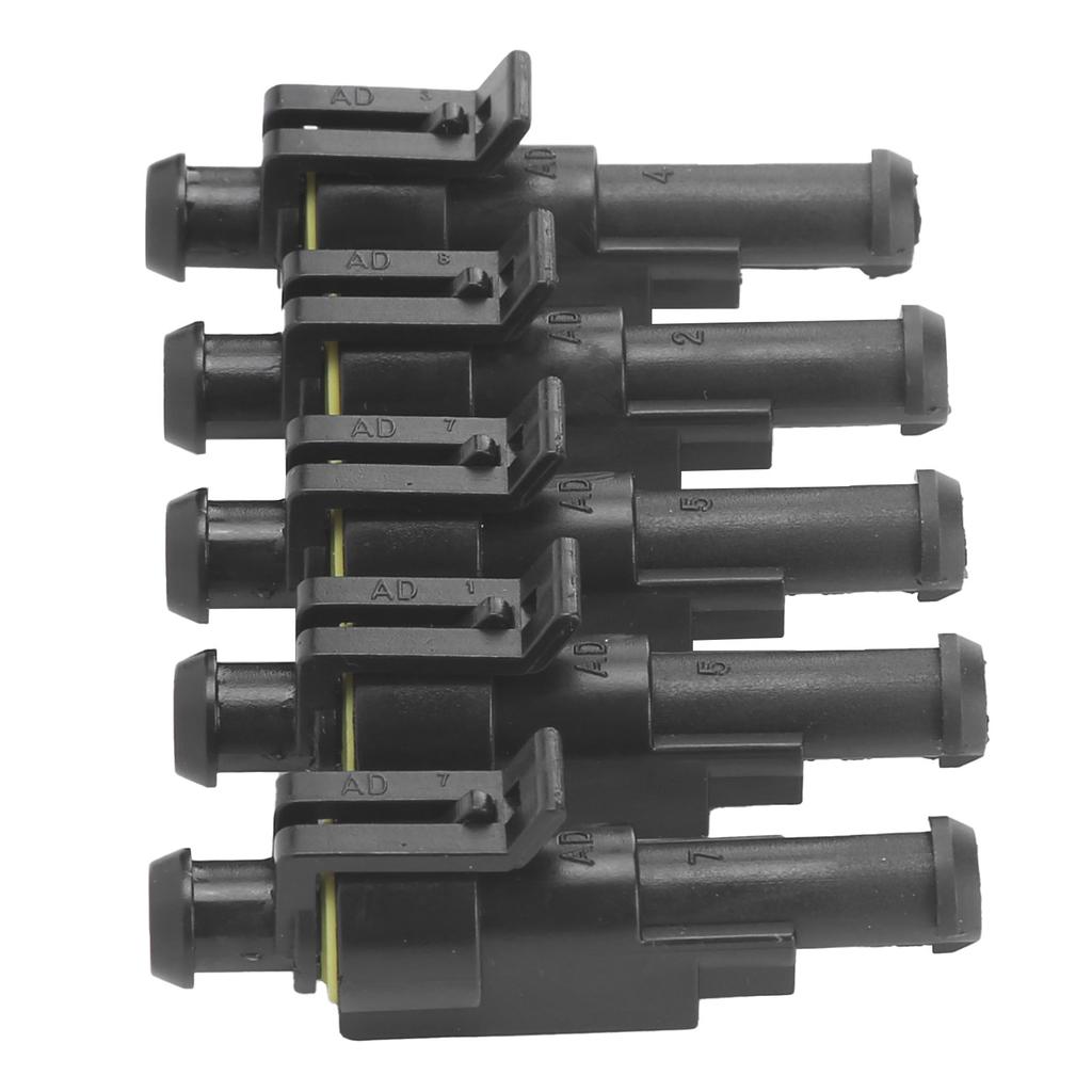 5pcs 1Pin Electrical Wire Connector Super Seal Waterproof for Car Truck Motorcycle Ship