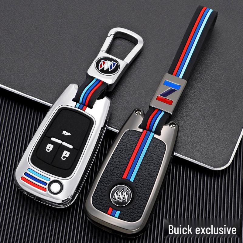 Buick Car Key Case Cover for Models: New Excelle, Verano, GT, Velite, Envision, Enclave, GL8, LaCrosse, GL6, Encore
